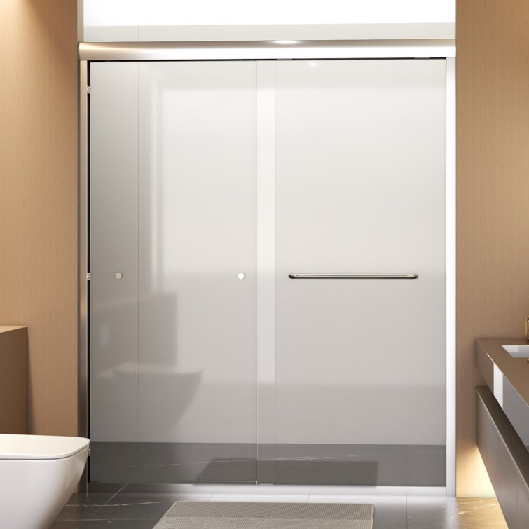MJ RENOVATION GROUP LLC 5660"W x 72"H Dual Sliding Shower Door with